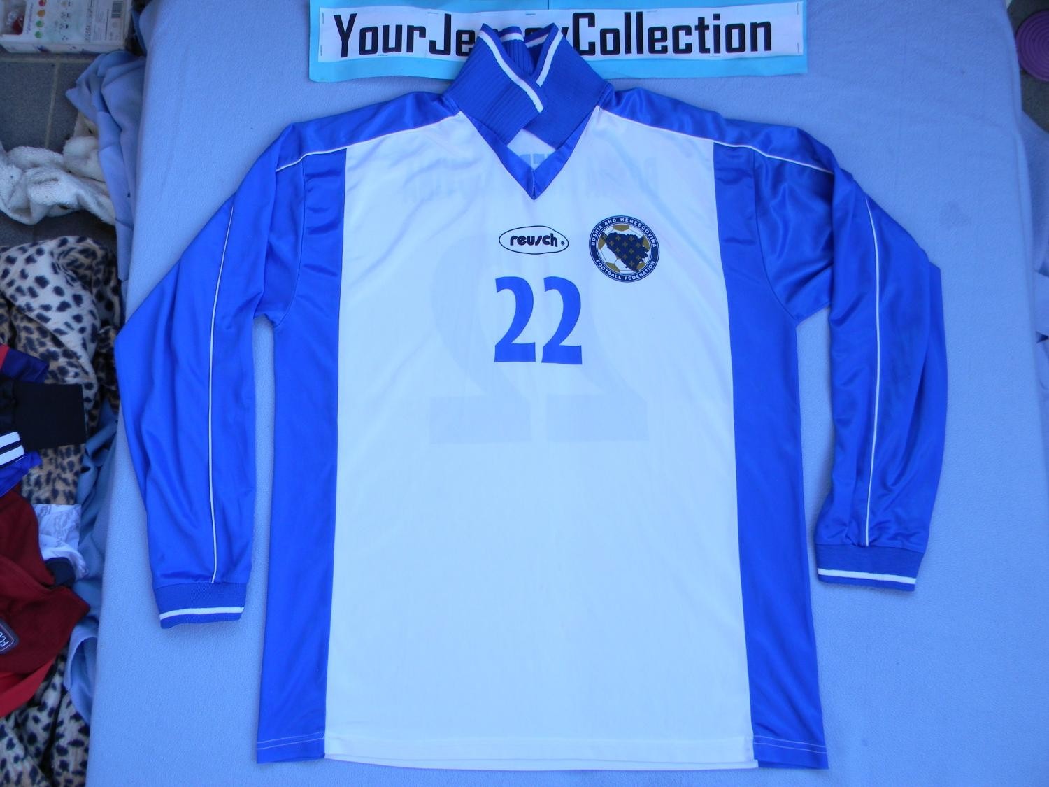 Primera equipación de Bosnia and Herzegovina 2000