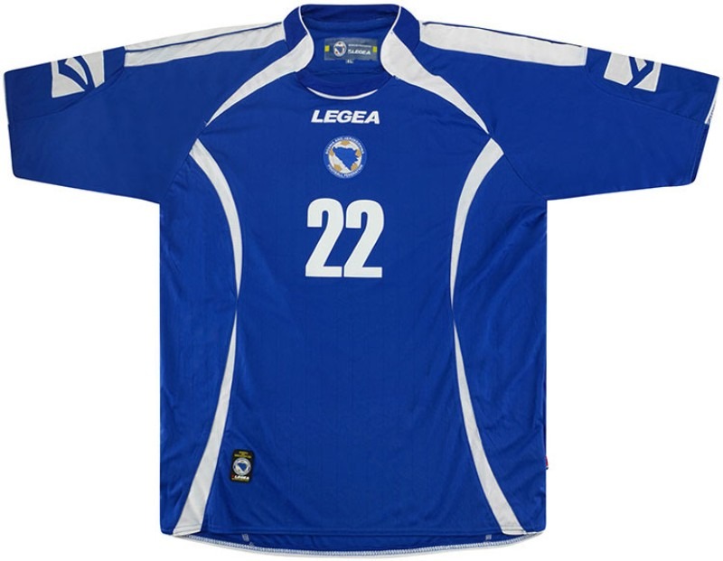 Segunda equipación de Bosnia and Herzegovina 2008