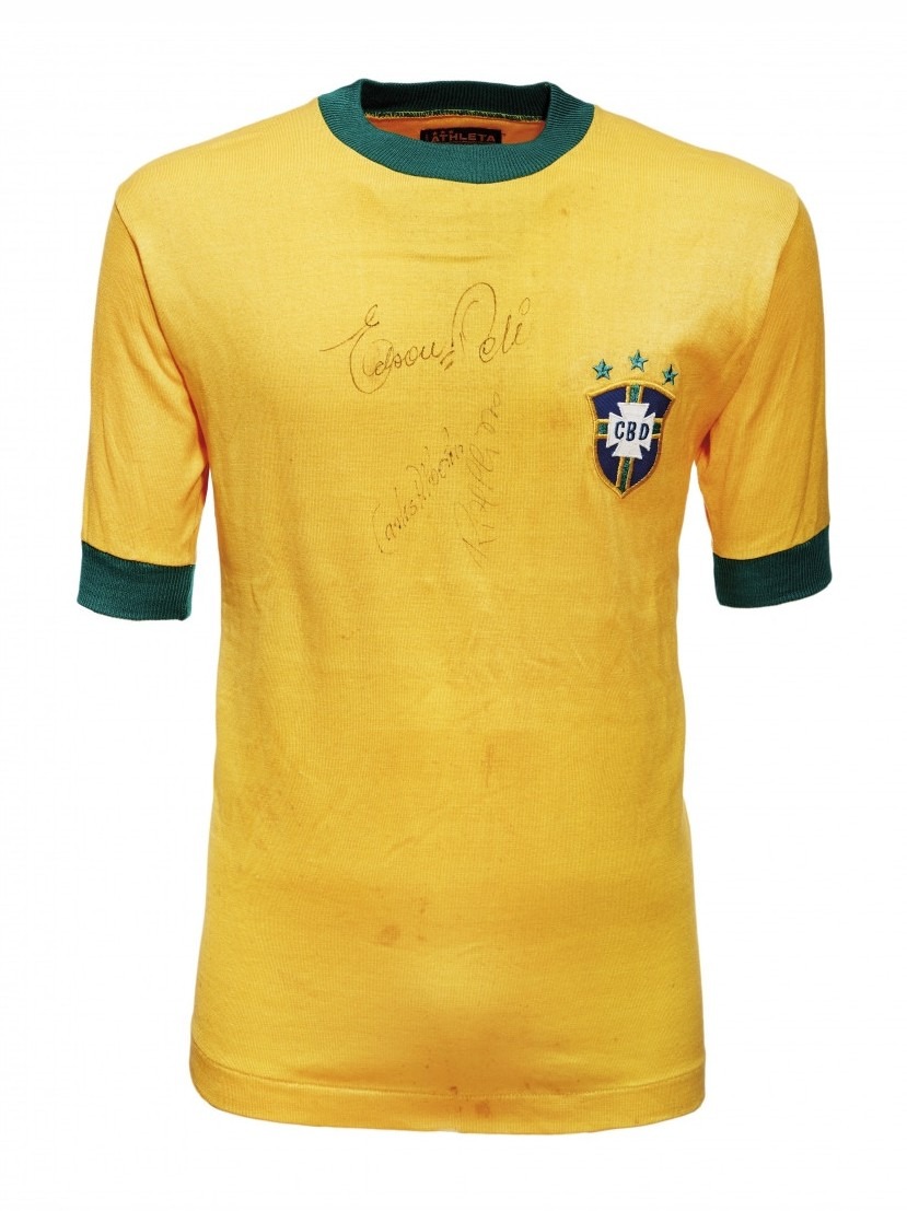 Primera equipación de Brazil 1970