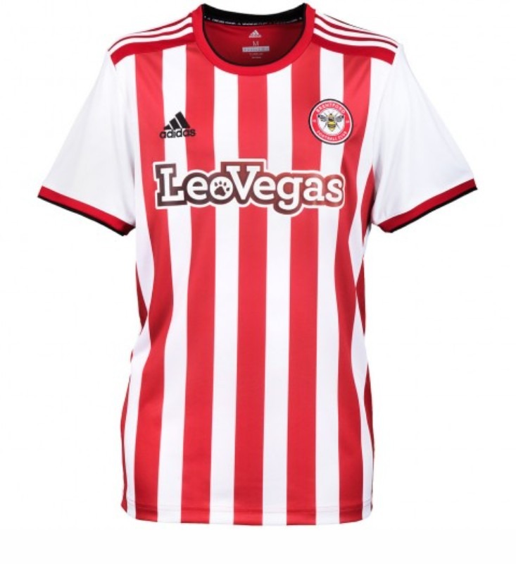 Primera equipación de Brentford FC 18-19