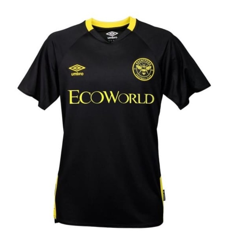Segunda equipación de Brentford FC 19-20