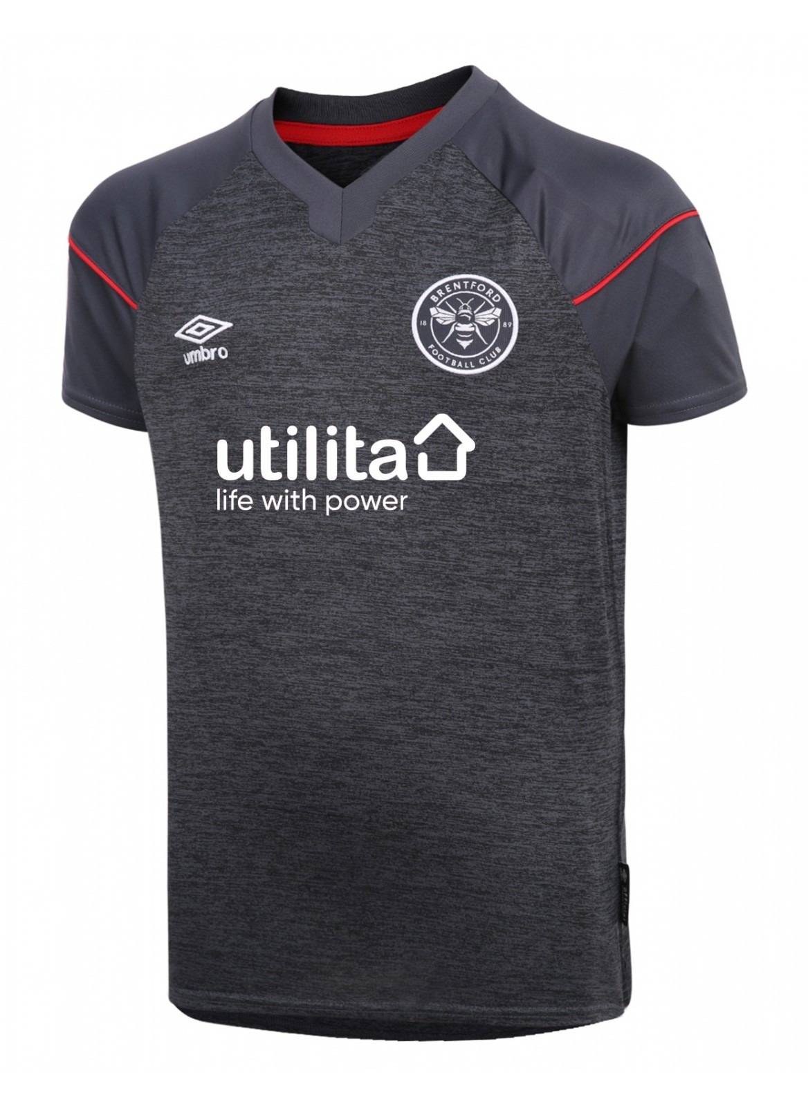 Segunda equipación de Brentford FC 20-21