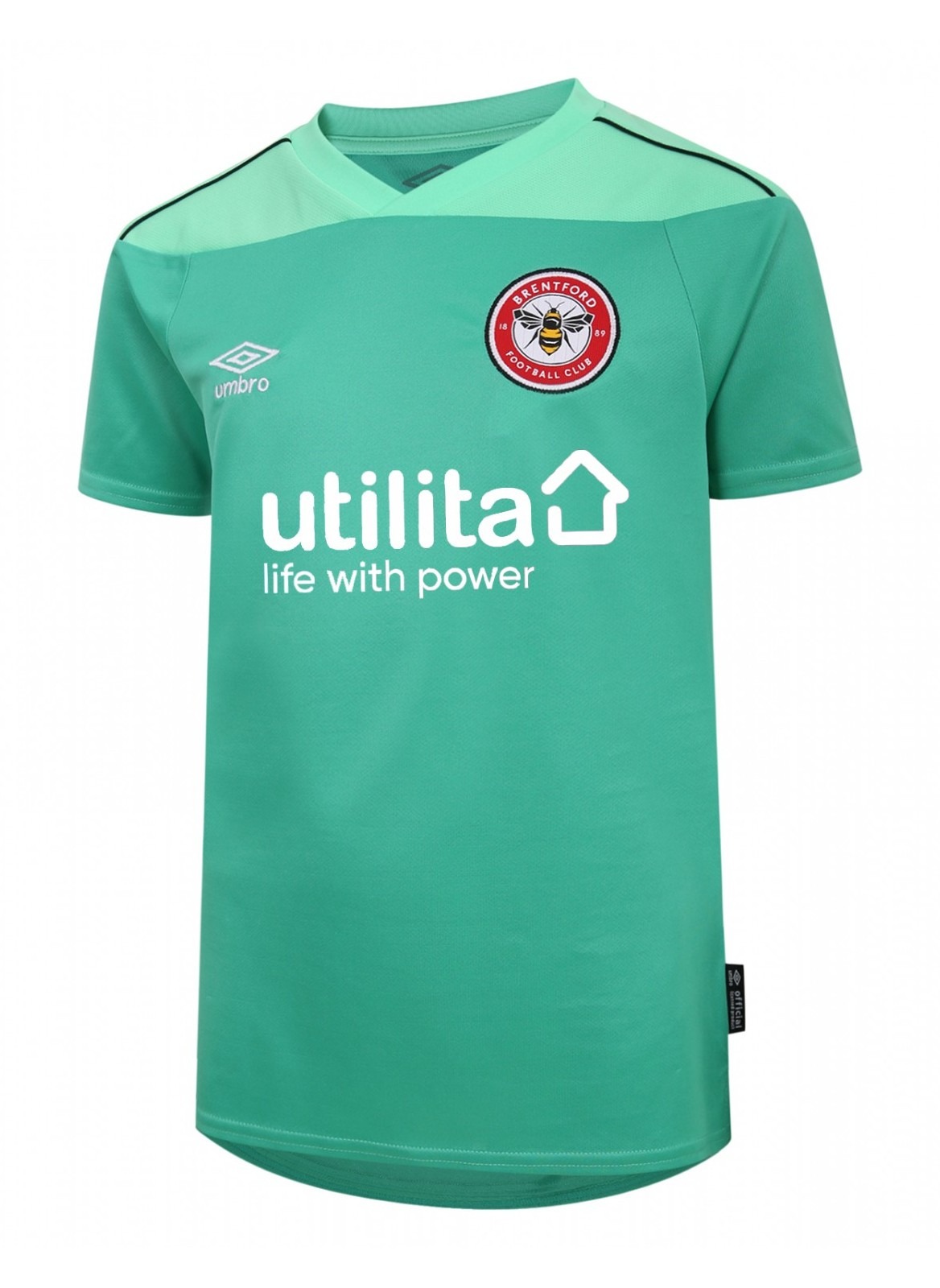 Equipación de portero de Brentford FC 20-21
