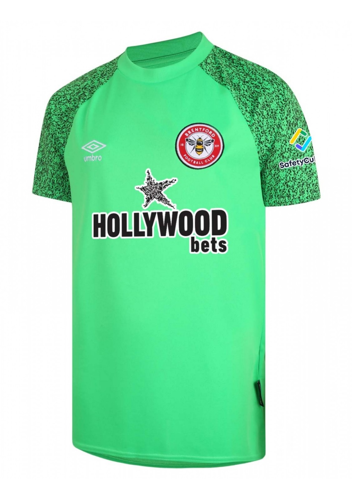 Equipación de portero de Brentford FC 21-22