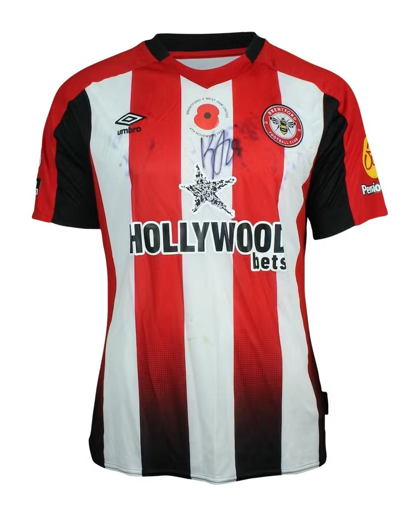 Primera equipación de Brentford FC 23-24