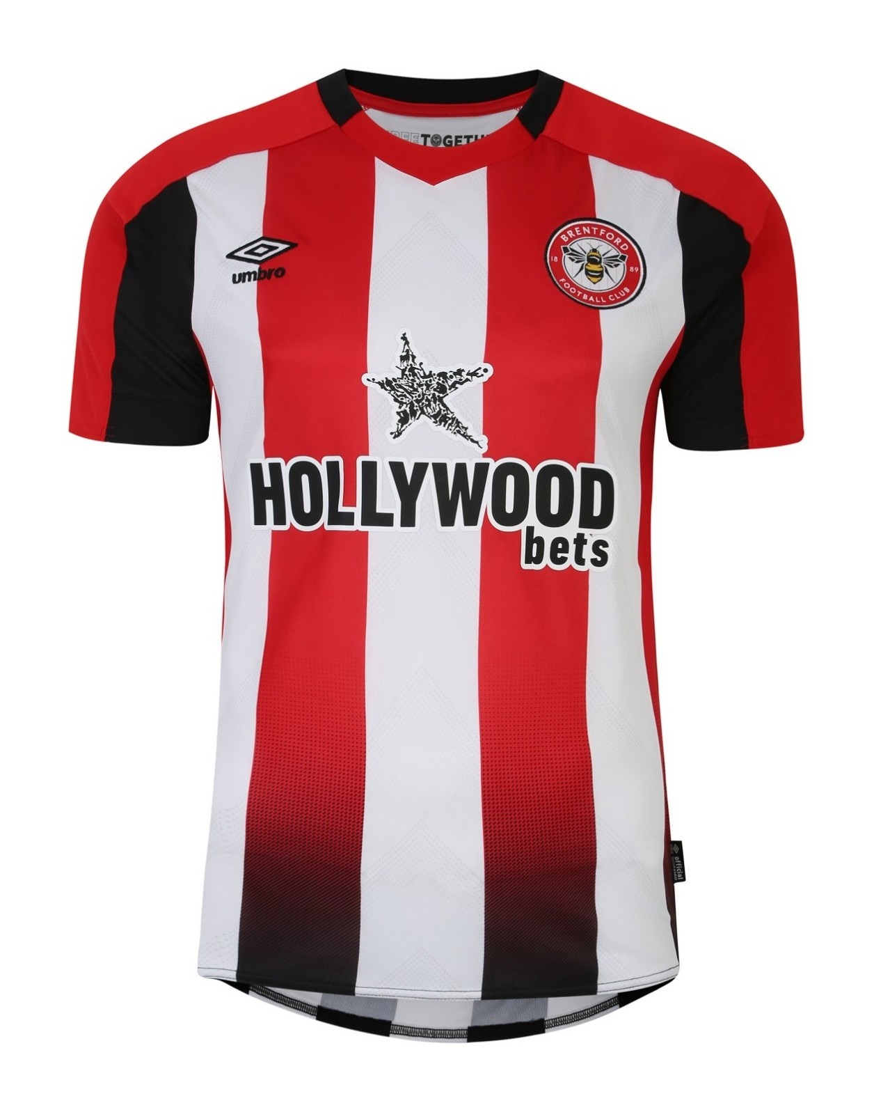 Primera equipación de Brentford FC 24-25 (Carry-over)