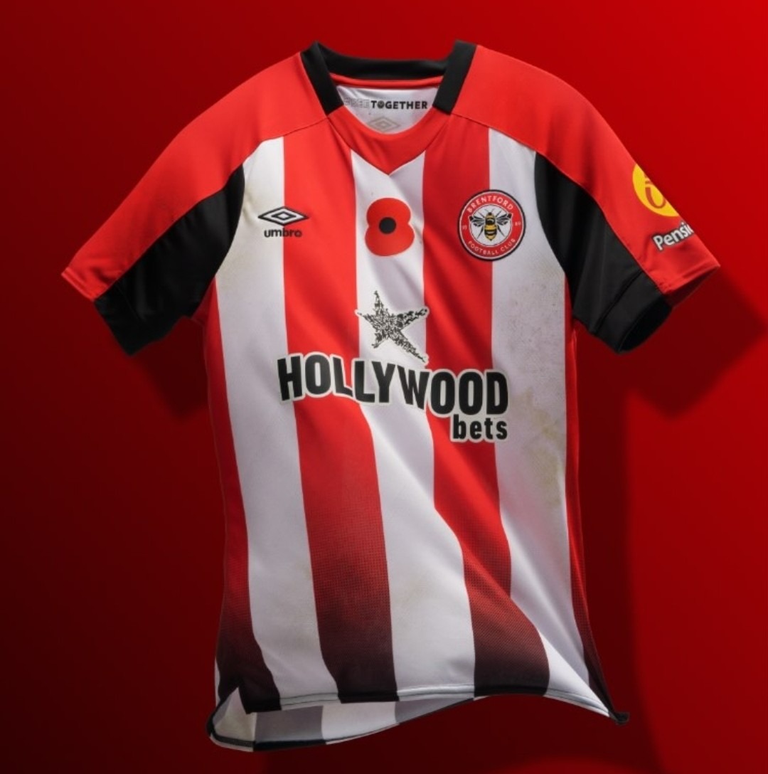 Primera equipación de Brentford FC 24-25