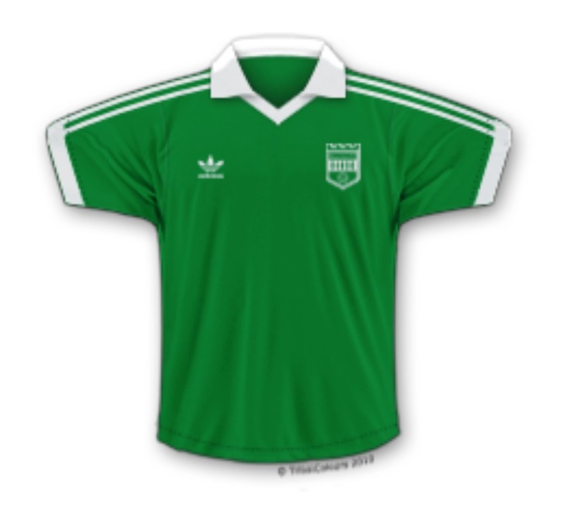 Tercera equipación de Brentford FC 80-81