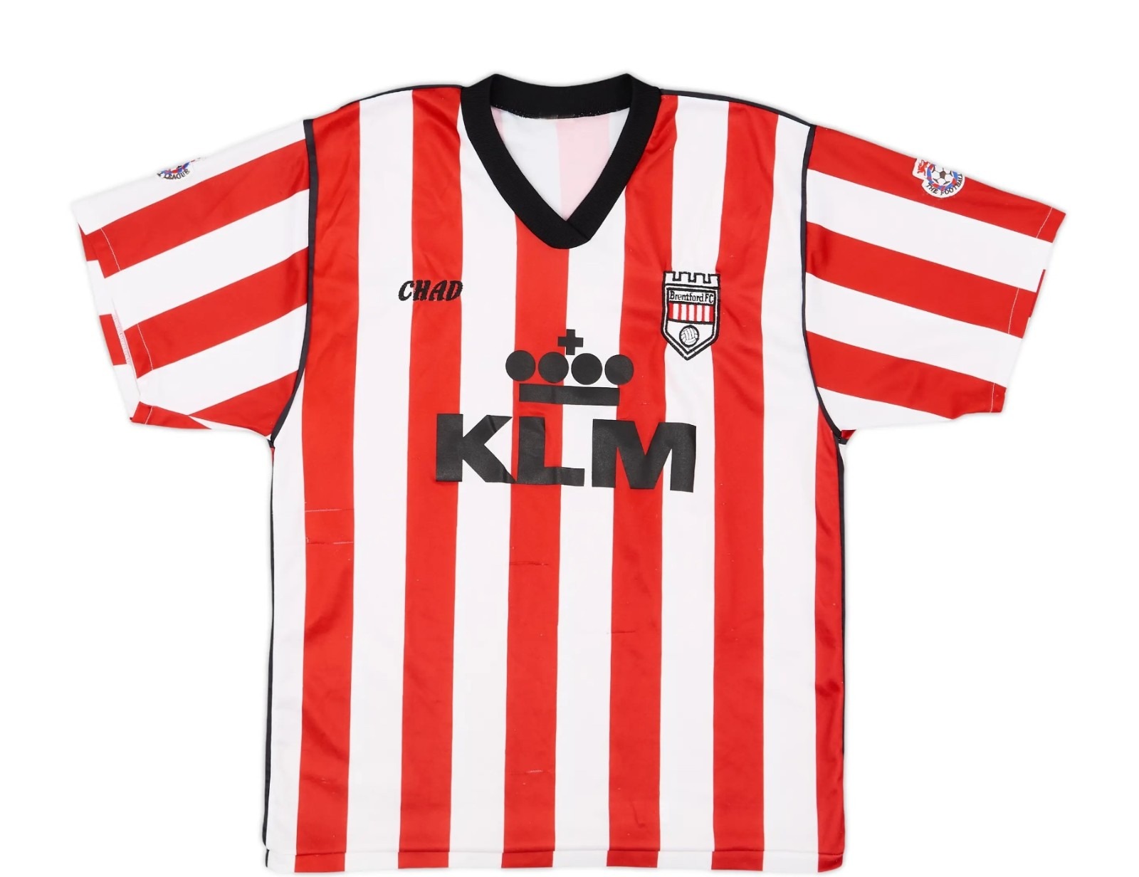 Primera equipación de Brentford FC 91-92 (Carry-over)