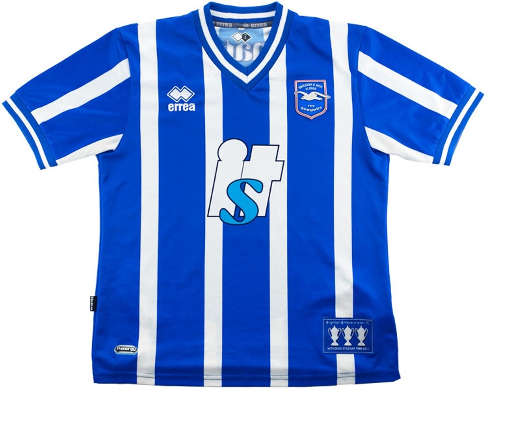 Primera equipación de Brighton & Hove Albion 10-11