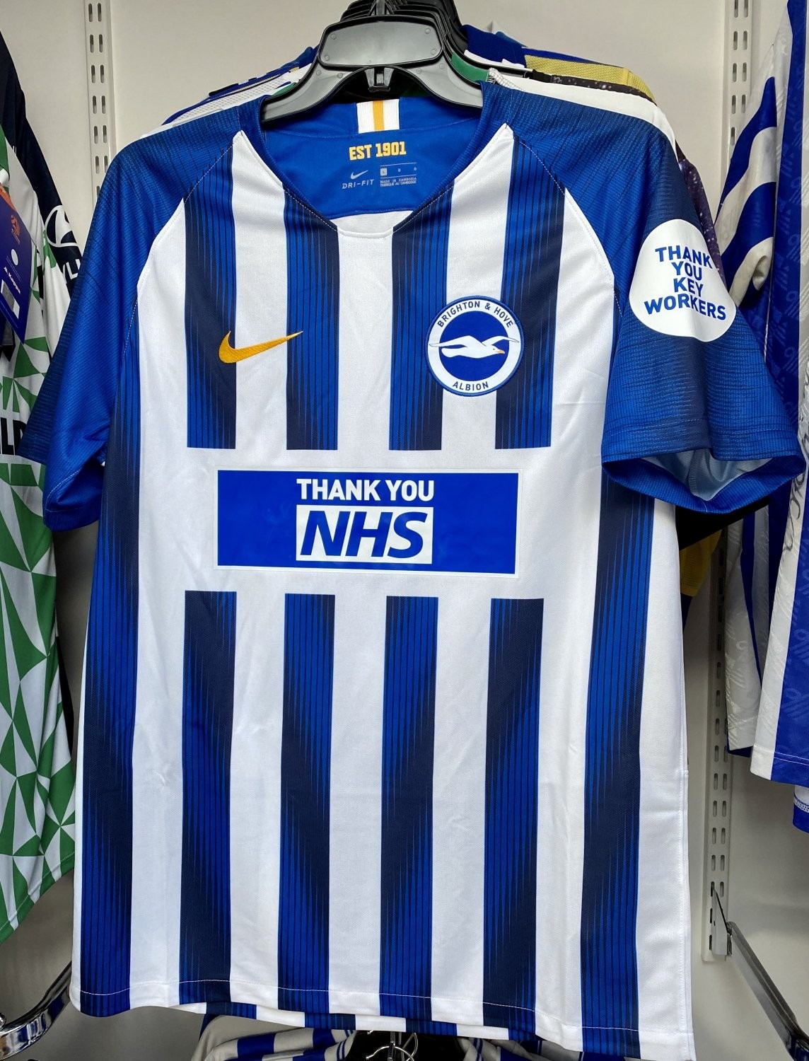 Primera equipación de Brighton & Hove Albion 19-20