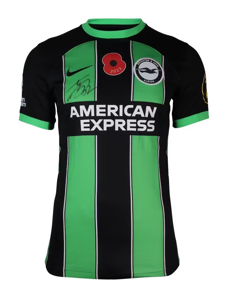 Segunda equipación de Brighton & Hove Albion 23-24