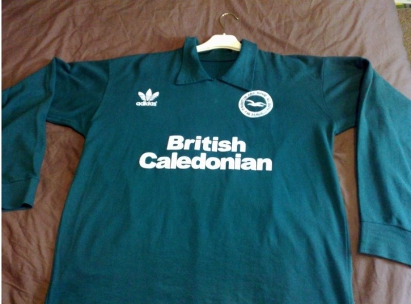 Equipación de portero de Brighton & Hove Albion 80-81