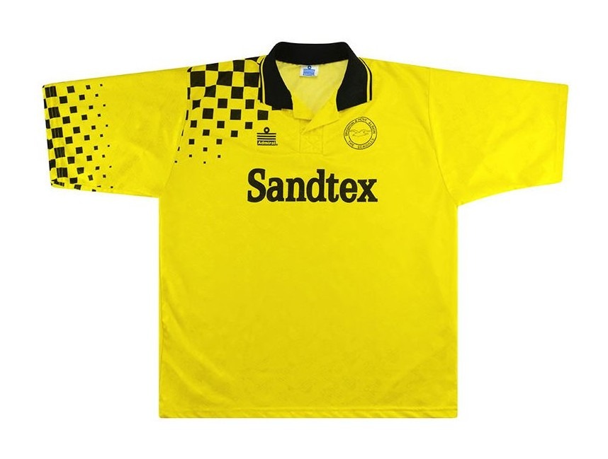 Segunda equipación de Brighton & Hove Albion 94-95