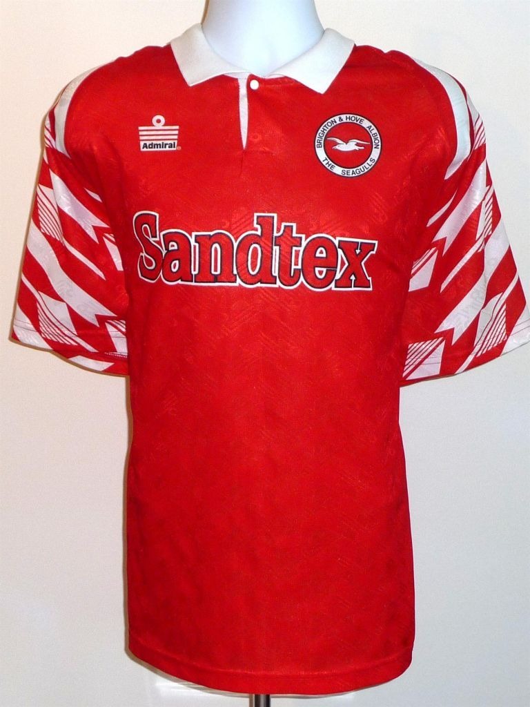 Segunda equipación de Brighton & Hove Albion 95-96