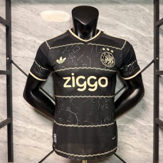 Camiseta Negra Ajax 2026-2027 Segunda Equipacion Version Jugador