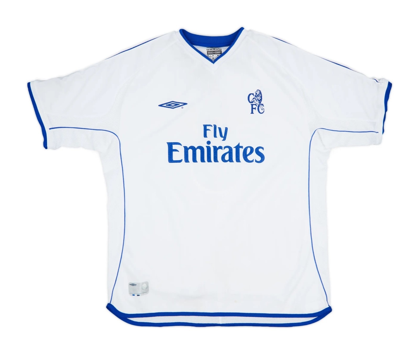 Segunda equipación de Chelsea FC 01-02