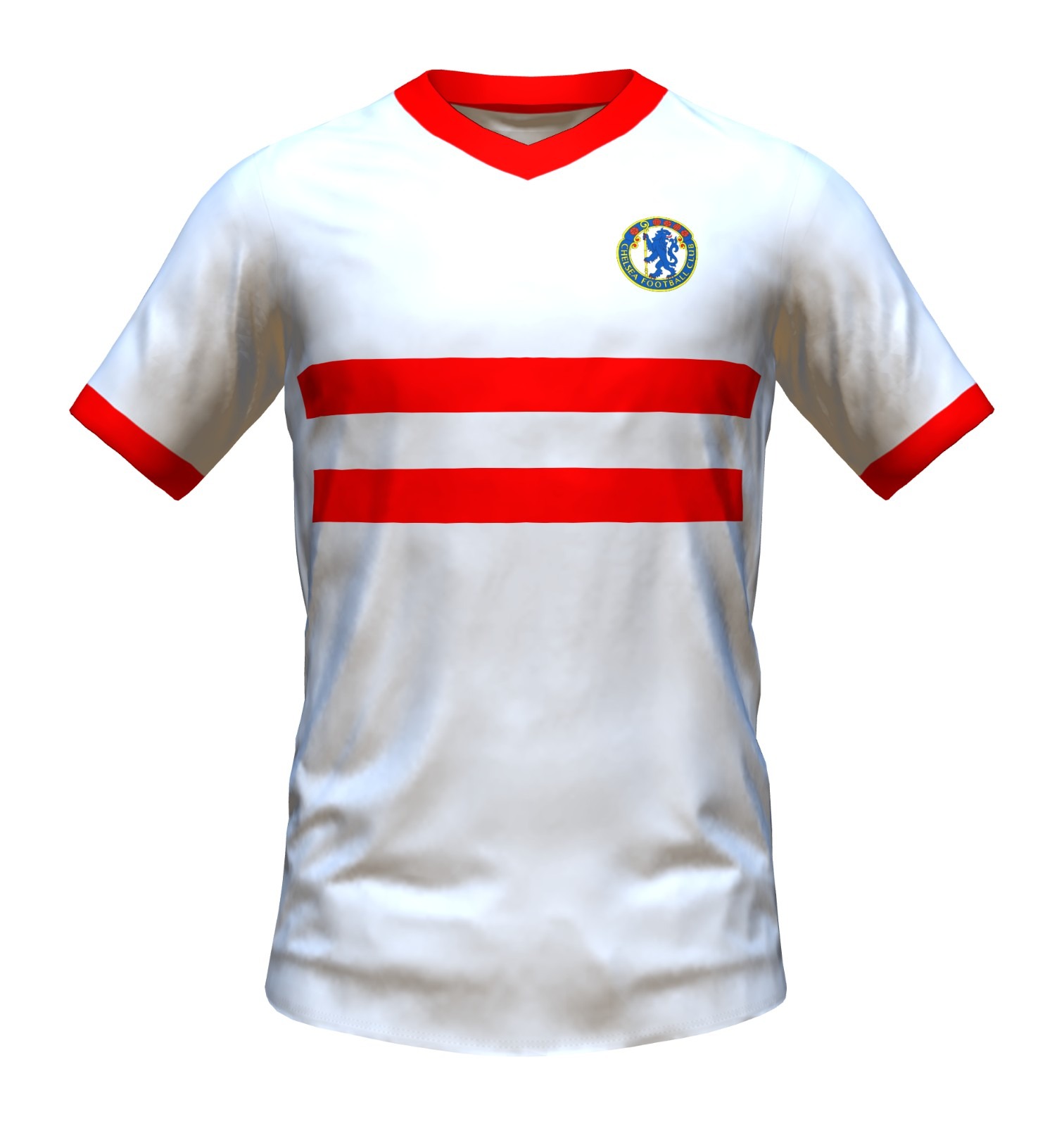 Segunda equipación de Chelsea FC 61-62