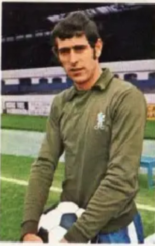 Equipación de portero de Chelsea FC 71-72