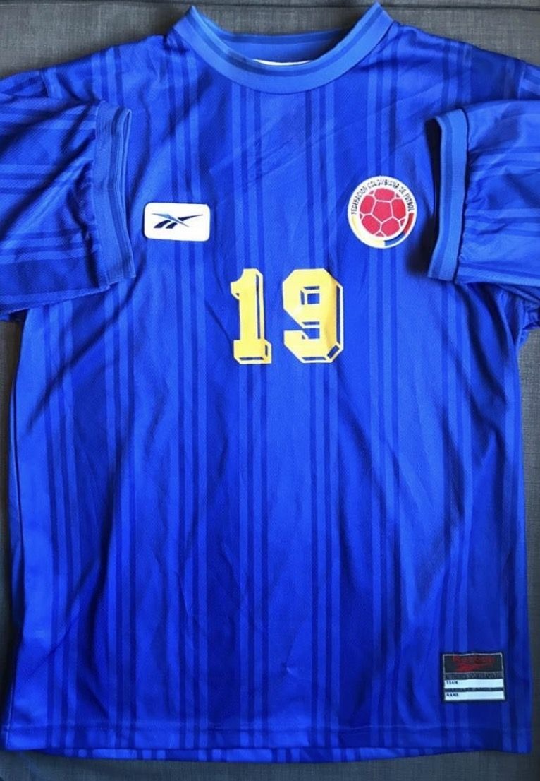Equipación especial de Colombia 1998