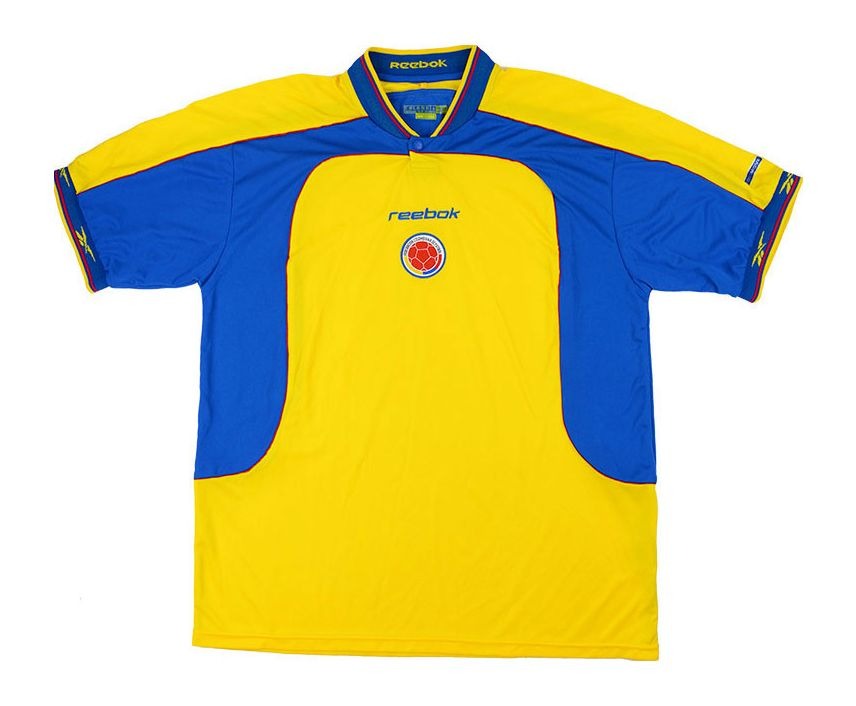 Primera equipación de Colombia 2001