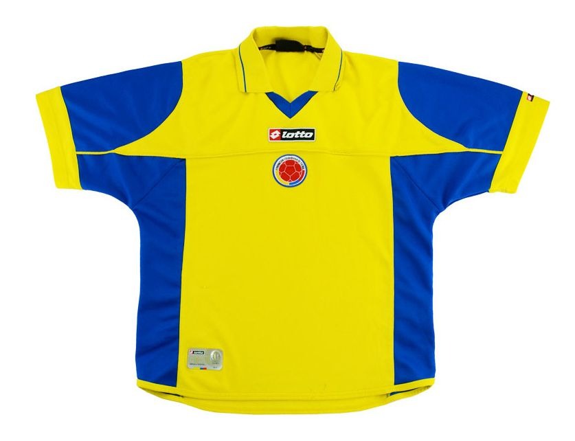 Primera equipación de Colombia 2003