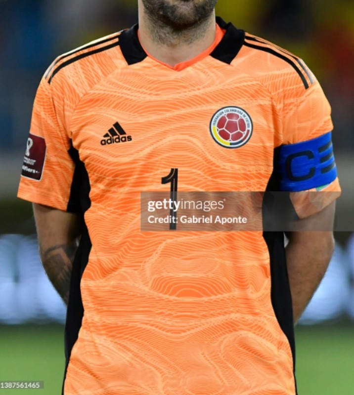 Equipación de portero de Colombia 2021