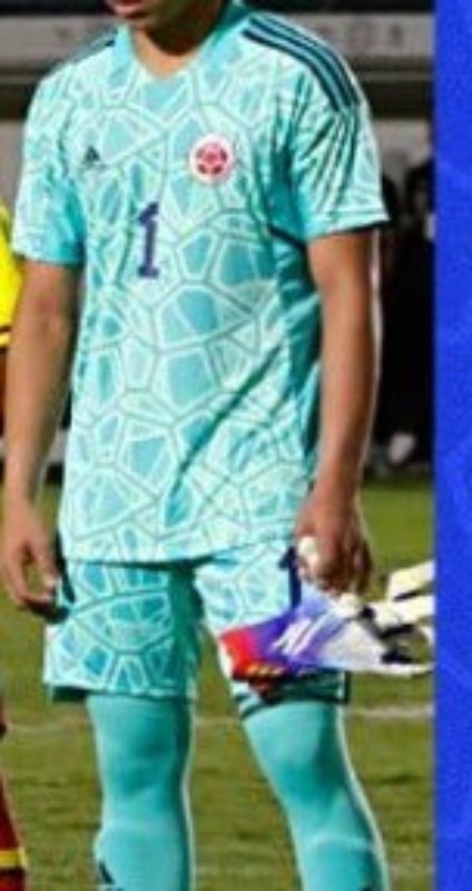 Equipación de portero de Colombia 2022