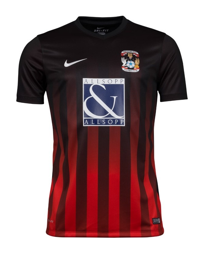 Segunda equipación de Coventry City 16-17