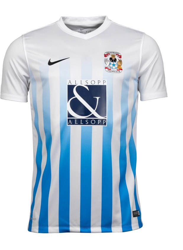 Primera equipación de Coventry City 16-17