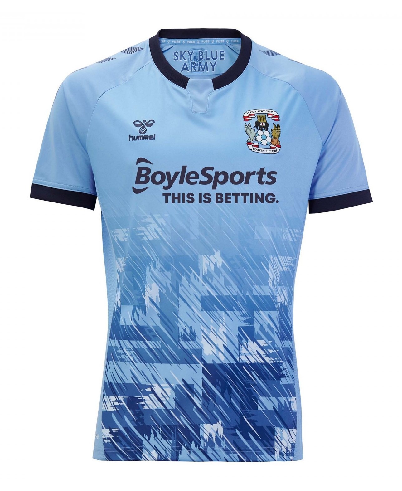 Primera equipación de Coventry City 20-21