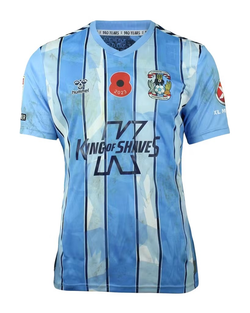 Primera equipación de Coventry City 23-24
