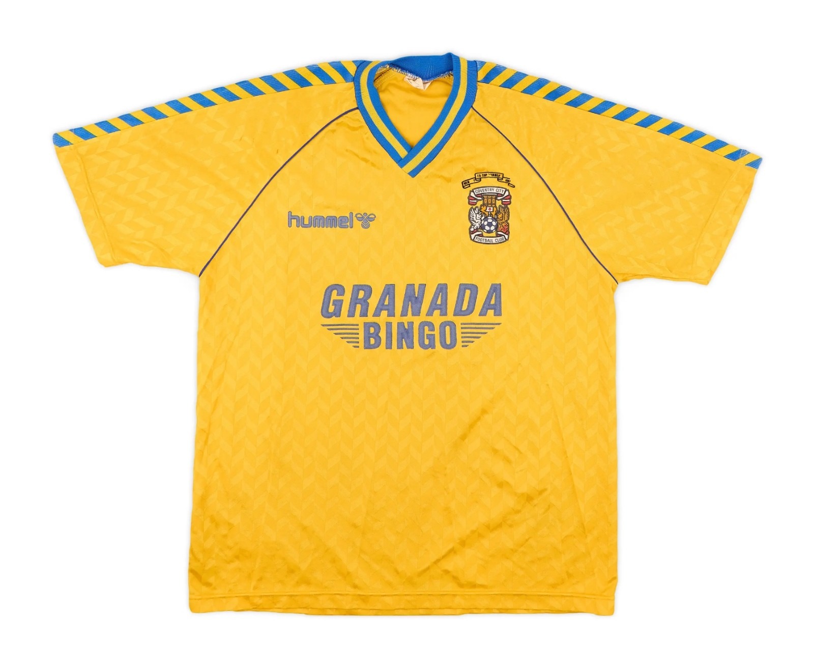 Segunda equipación de Coventry City 87-88