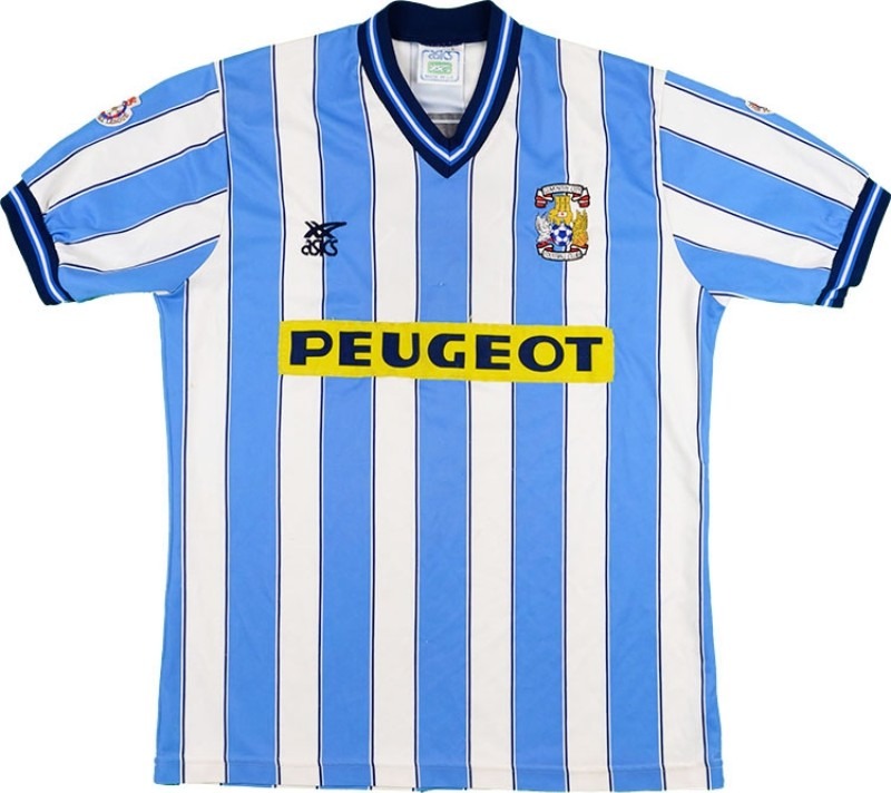 Primera equipación de Coventry City 90-91 (Carry-over)