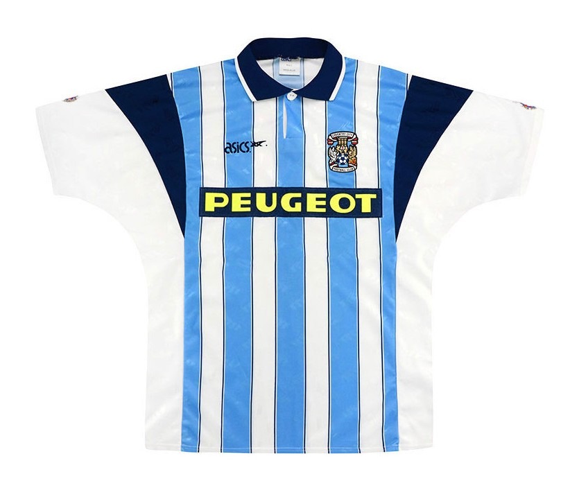 Primera equipación de Coventry City 91-92