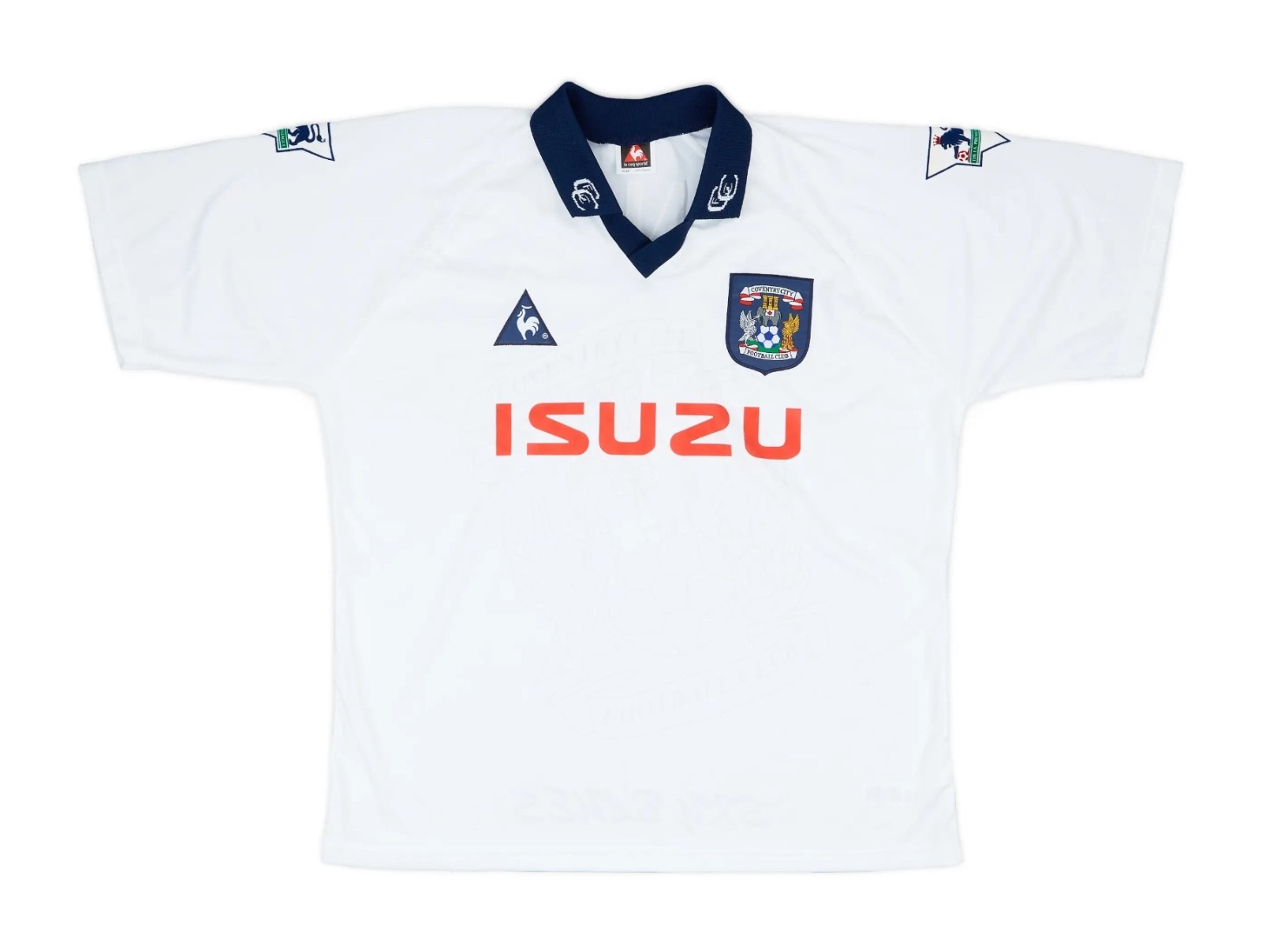 Segunda equipación de Coventry City 97-98