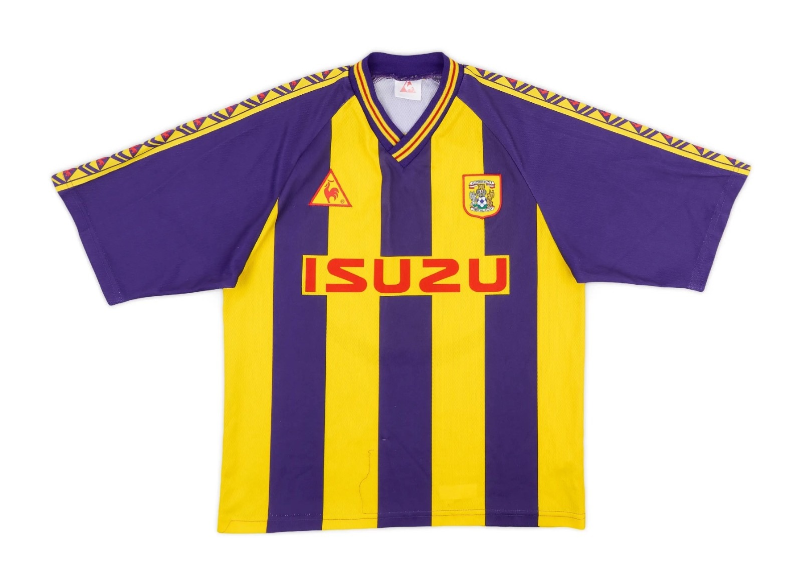 Segunda equipación de Coventry City 98-99