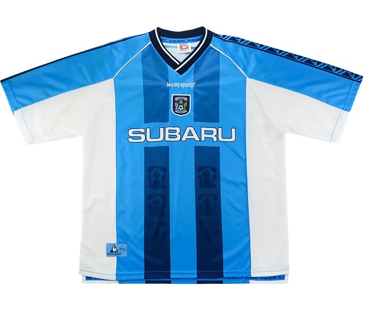 Primera equipación de Coventry City 98-99