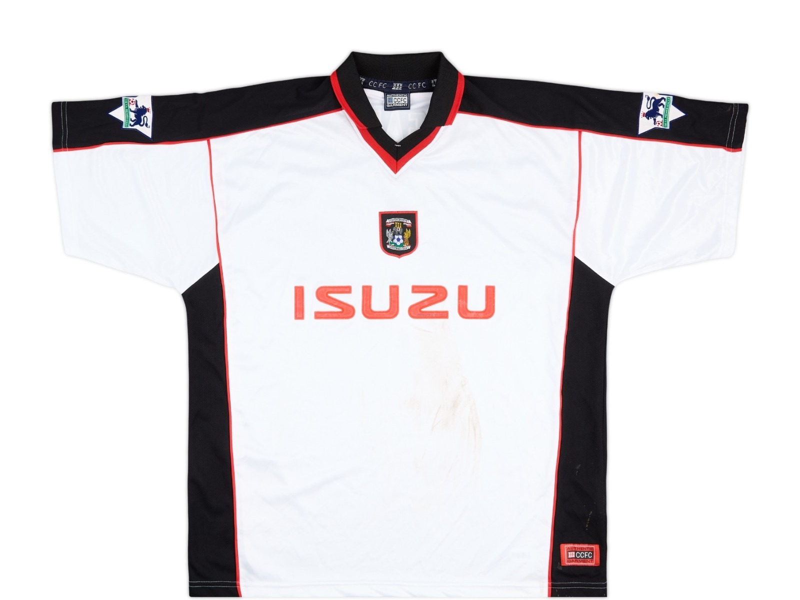 Segunda equipación de Coventry City 99-00