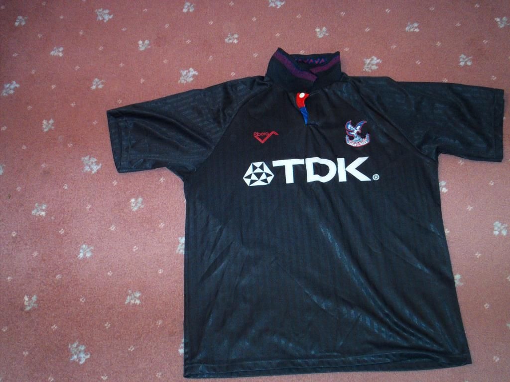 Tercera equipación de Crystal Palace 93-94