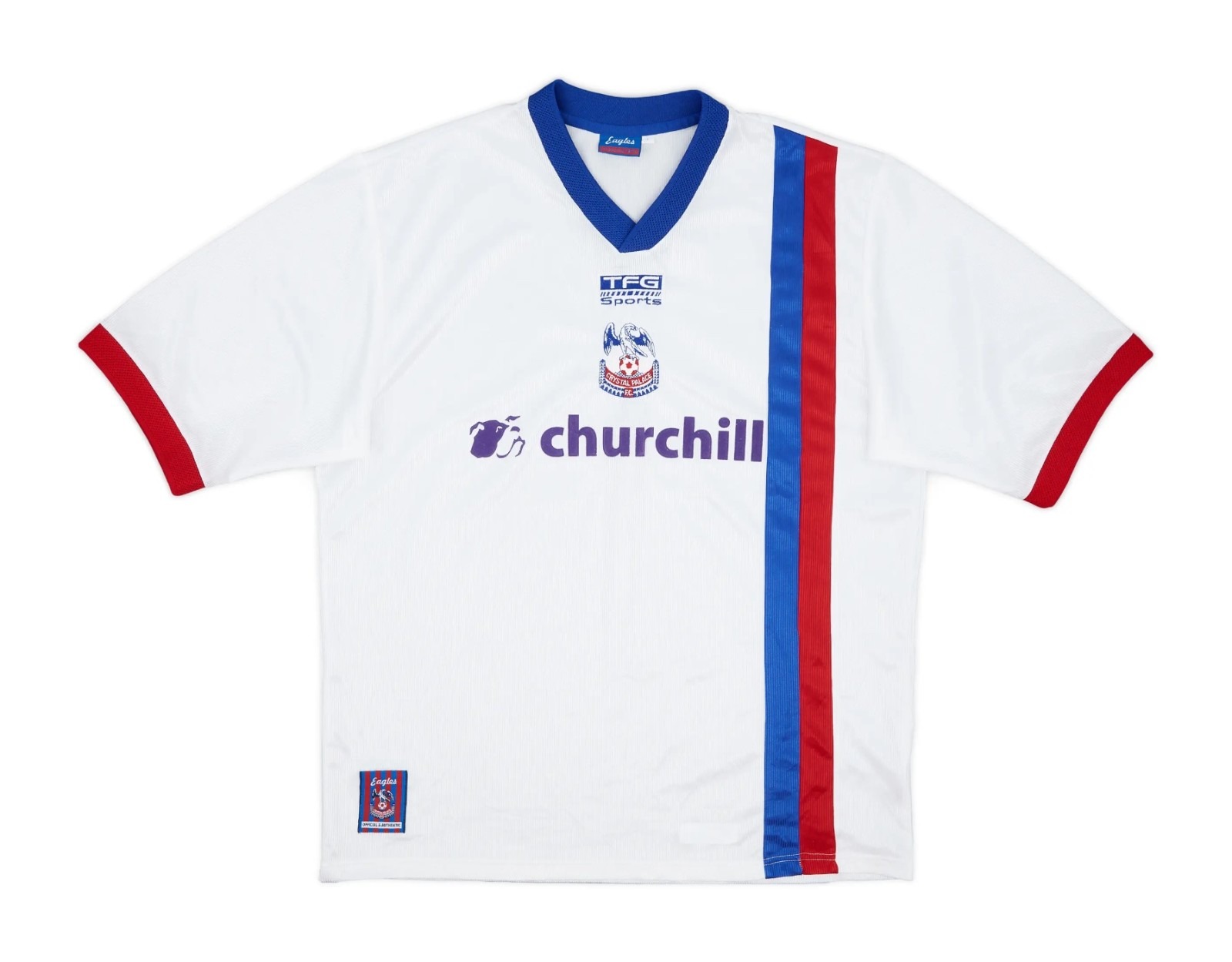 Segunda equipación de Crystal Palace 99-00