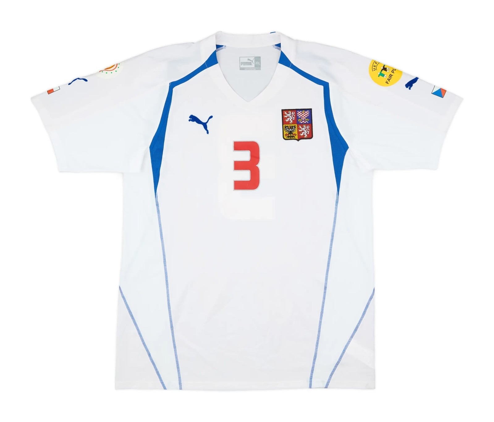 Segunda equipación de República Checa 2004
