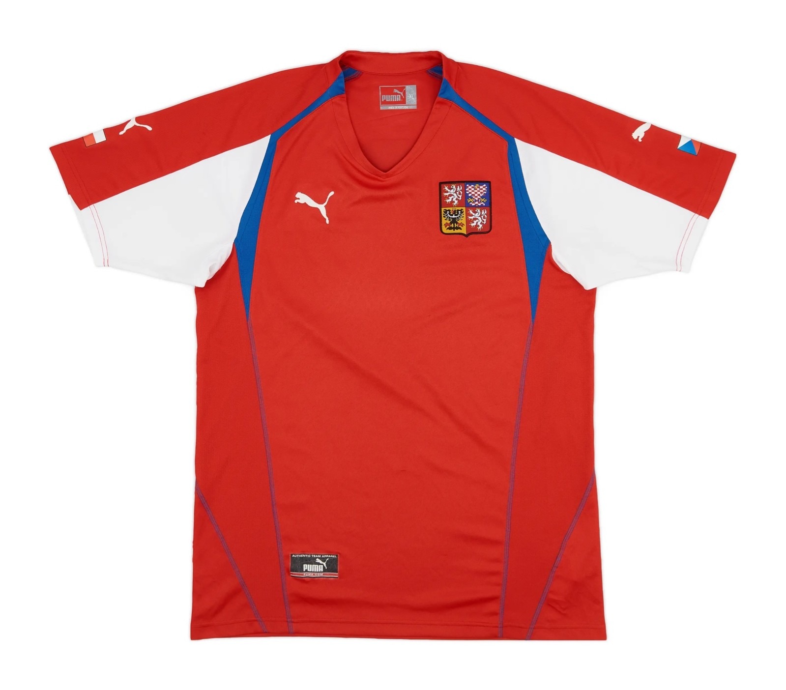 Primera equipación de República Checa 2004