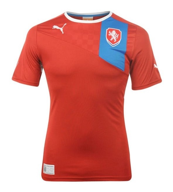 Primera equipación de República Checa 2012