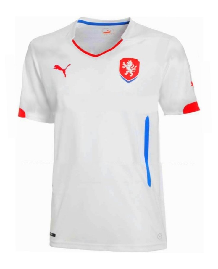 Segunda equipación de República Checa 2014