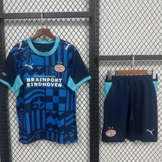 Conjunto Niño PSV 2026-2027 Azul Tercera equipacion