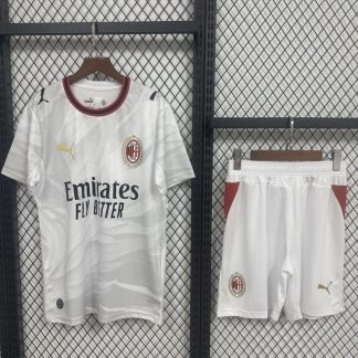 Conjunto Niño AC Milan 2026-2027 Blanca segunda Equipacion