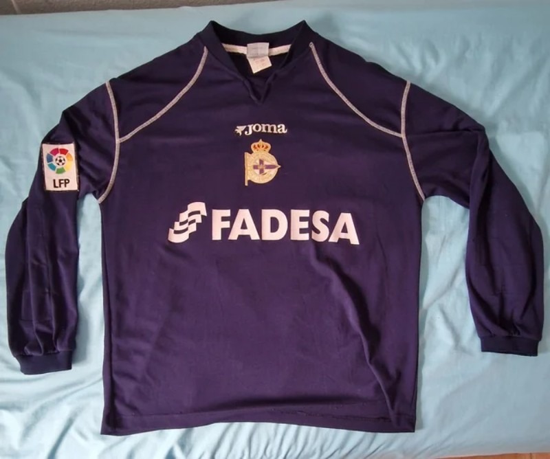 Equipación de portero de Deportivo de La Coruña (Deportivo de A Coruña) 01-02