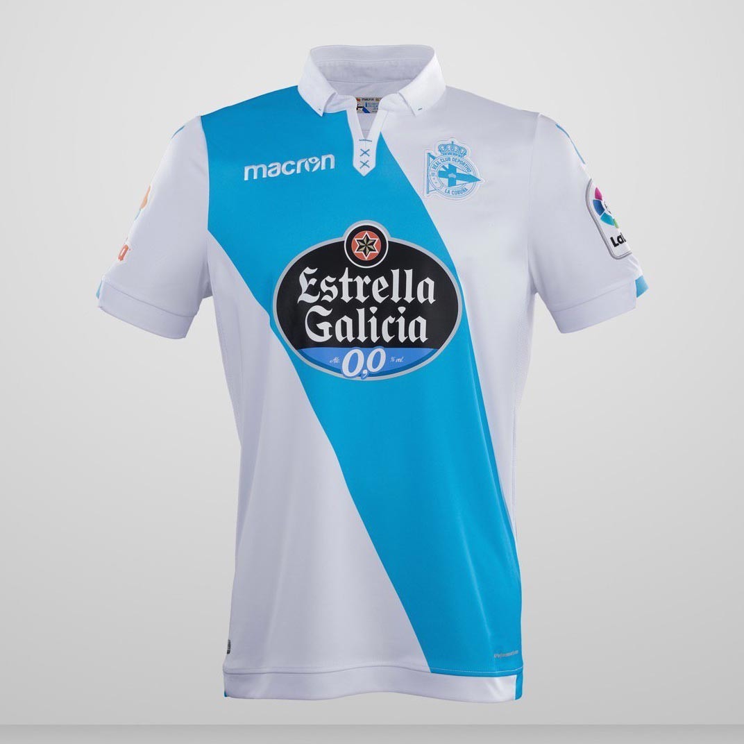 Segunda equipación de Deportivo de La Coruña (Deportivo de A Coruña) 17-18