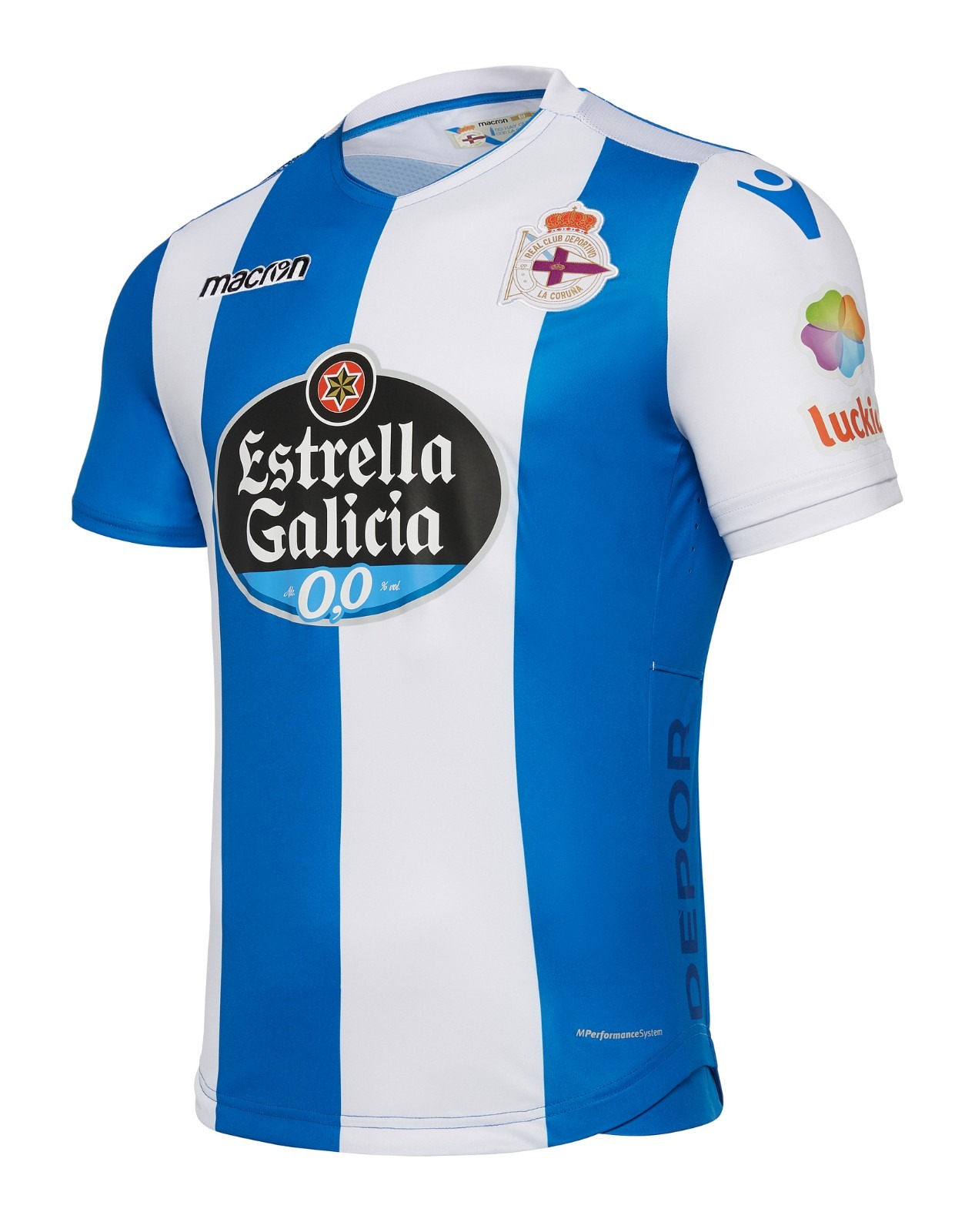 Primera equipación de Deportivo de La Coruña (Deportivo de A Coruña) 17-18